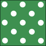 Green White Polka Dot Print Green White Polka Dot Print