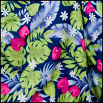 Lilac & Pink Tropical Tiki Print Lilac & Pink Tropical Tiki Print