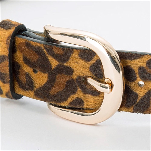 Leopard print belt S-XL