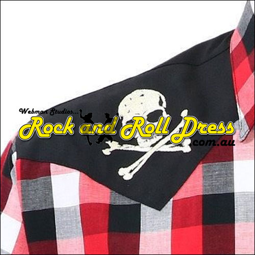 Rock Steady chaos rockabilly shirt sizes S to 2XL