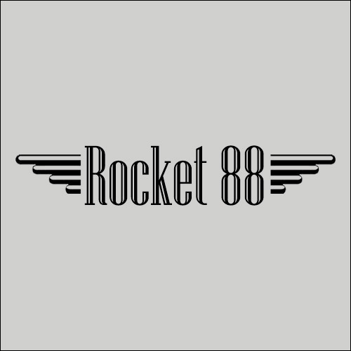 Rocket 88 Hot Rod Garage men's workshirt S-4XL Grey