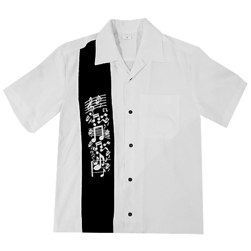 Image of Rocket 88 music men's shirt S-4XL - White