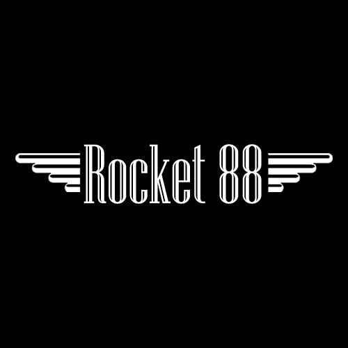 Rocket 88 Old School Pinup men's workshirt S-4XL Black