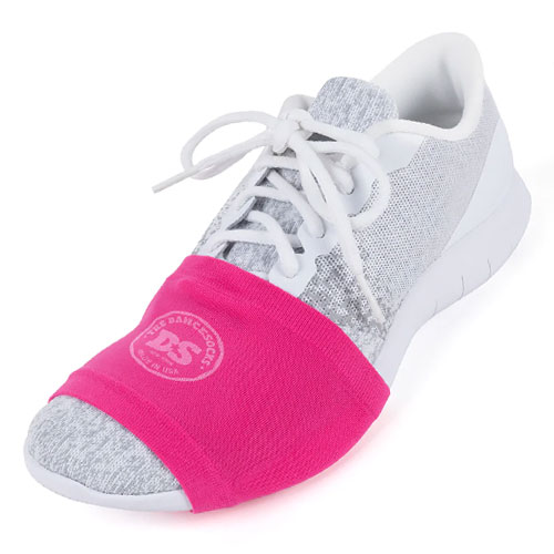 Image of Hot pink dance Socks for smooth floors. Hot Pink THE DANCESOCKS®