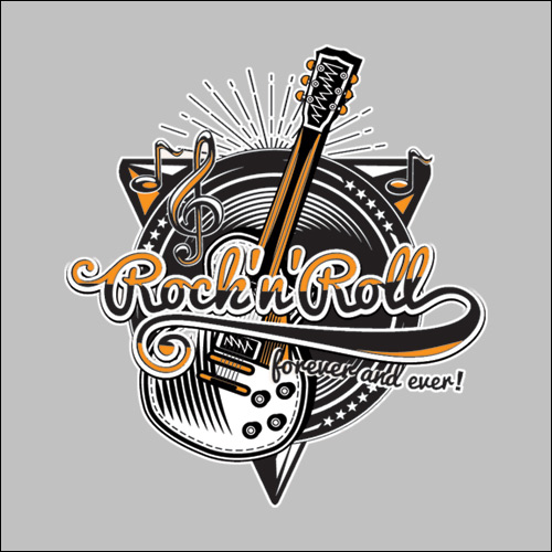 Rocket 88 Rock 'n' Roll forever men's work shirt S-4XL Grey